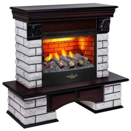 Электрокамин Country Lux Rock 25/25,5 AO с очагом 3D Firestar 25,5
