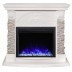 Электрокамин RealFlame Athena GR WT белый с очагом Saphir 25,5