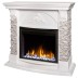 Электрокамин RealFlame Athena GR WT белый с очагом Saphir 25,5