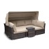 Комплект плетеной мебели из искусственного ротанга AFM-320B Brown