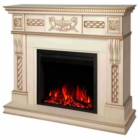 Электрокамин RealFlame Corsica Lux 25,5/26 WT с очагом Saphir 25,5