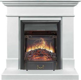 Каминокомплект California SFT (Разборный) - Белый с очагом Majestic FX Black