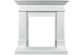 Каминокомплект California SFT (Разборный) - Белый с очагом Majestic FX Black