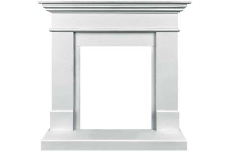 Каминокомплект California SFT (Разборный) - Белый с очагом Majestic FX Black