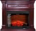Каминокомплект Luxemburg - Темная вишня с очагом Symphony 30'' DF3020-EU