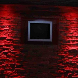 Набор точечных светильников для паровой Calypso Licht-2000, 6 шт RGB LED (хром, пульт д/у)