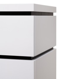 Портал каминный из МДФ RealFlame Vega WT 1000 белый, с полками