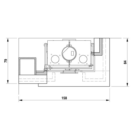 Облицовка LIVERPOOL SX, Yellow Quartzite, с балкой, под MBL 78 sx (Palazzetti)