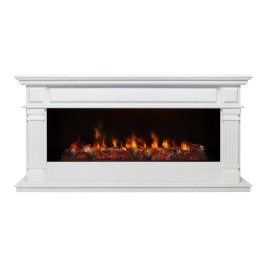 Электрокамин RealFlame Islandia CST1000 WT с очагом 3D Cassette 1000