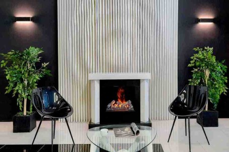 Портал Dimplex Vancouver - Фактурный белый