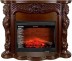 Каминокомплект Castle - Темный дуб с очагом Symphony 30'' DF3020-EU