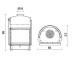 Каминная топка IDRO 30/CS (EdilKamin)