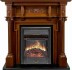 Каминокомплект Oxford - Орех с очагом Majestic FX Black