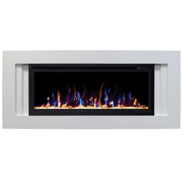 Электрокамин Stockholm 42/BV WT с очагом Saphir 42