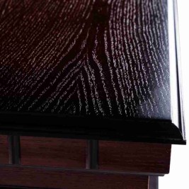 Электрокамин RealFlame Country Rock 26 AO античный дуб с очагом 3D Cassette 630 Black Panel