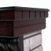 Электрокамин RealFlame Country Rock 26 AO античный дуб с очагом 3D Cassette 630 Black Panel