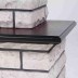 Электрокамин RealFlame Country Rock 26 AO античный дуб с очагом 3D Cassette 630 Black Panel