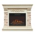 Электрокамин RealFlame Marseilles Luxe 24 WT белый дуб с золотой патиной с очагом Kendal 24