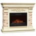 Электрокамин RealFlame Marseilles Luxe 24 WT белый дуб с золотой патиной с очагом Kendal 24