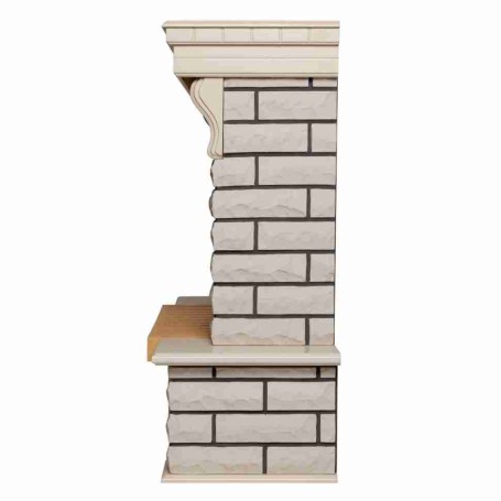 Электрокамин RealFlame Country 26 WT с очагом 3D Cassette 630 Black Panel