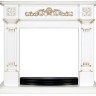 Royal Flame Каминокомплект Florina - Белый дуб, патина золото с очагом Dioramic 28 LED FX