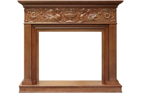 Каминокомплект Palace - Орех с очагом Symphony 30'' DF3020-EU