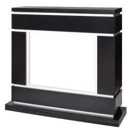 Портал каминный из МДФ RealFlame Vega, МДФ, фронтальный, классический стиль, чёрный матовый