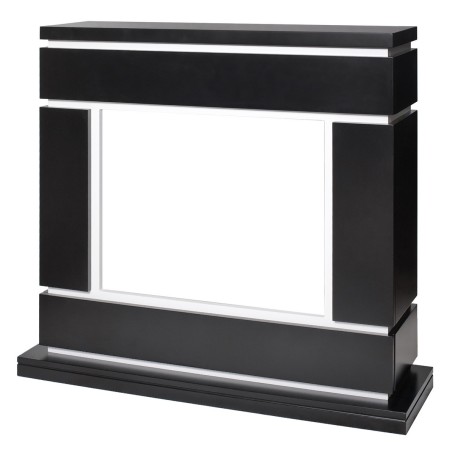 Портал каминный из МДФ RealFlame Vega, МДФ, фронтальный, классический стиль, чёрный матовый