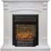 Каминокомплект Sorrento - Белый дуб с очагом Majestic FX M Black RC