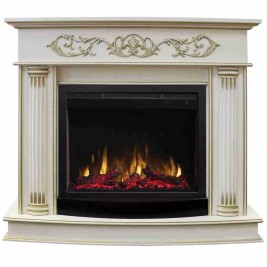 Электрокамин RealFlame Milano WT с очагом Saphir 25,5