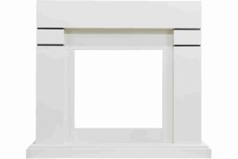Каминокомплект Lindos - Алебастр (Высота 915 мм) с очагом Vision 23 LED FX