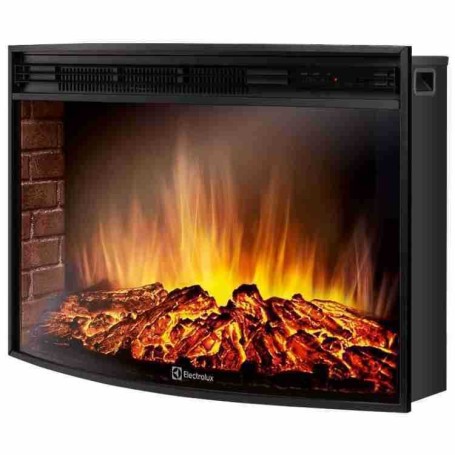 Электрокамин с очагом Electrolux Sphere Plus EFP/P - 3320RLS (диагональ -33 дюйма) панорамный