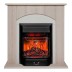 Электрокамин RealFlame Hanna STD LO светлый дуб с очагом Majestic Lux Black RC