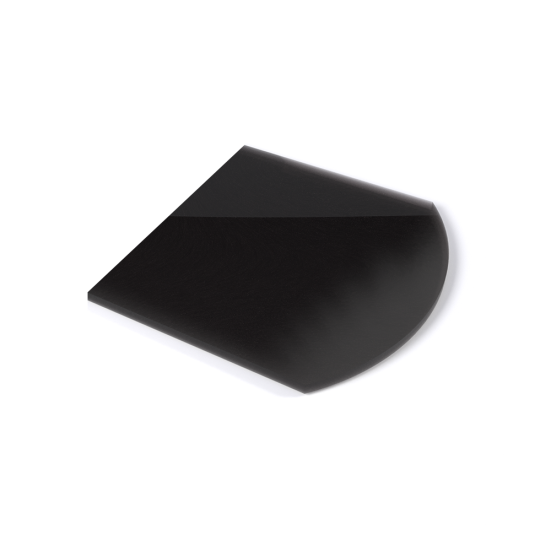 Лист стеклянный напольный Черный (Black) (1100х1100х8мм) СП-3