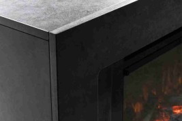 Каминокомплект Line 60 SFT - Белый с очагом Vision 60 LOG LED