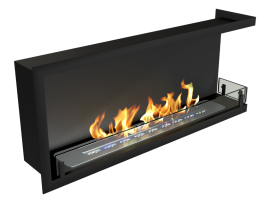 Биокамин Contour угловой 1100 правый (Estetic Flame)