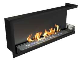 Биокамин Contour угловой 1100 правый (Estetic Flame)