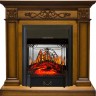 Royal Flame Каминокомплект Verona - Дуб антик с очагом Majestic FX M Black