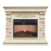 Электрокамин RealFlame Marseilles Luxe 24 WT белый дуб с золотой патиной с очагом Irvine 24
