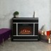Электрокамин RealFlame Vega 24 BLM черный с очагом Kendal 24