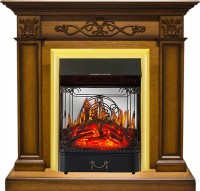 Royal Flame Каминокомплект Verona - Дуб антик с очагом Majestic FX M Brass
