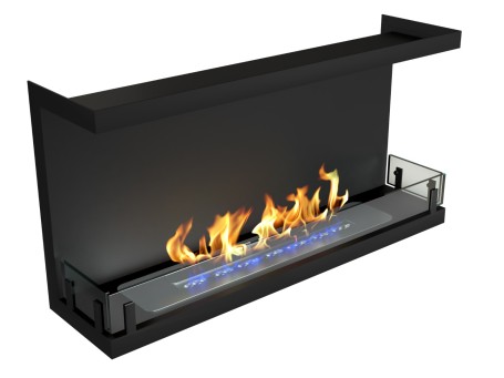 Биокамин Contour торцевой 900 (Estetic Flame)