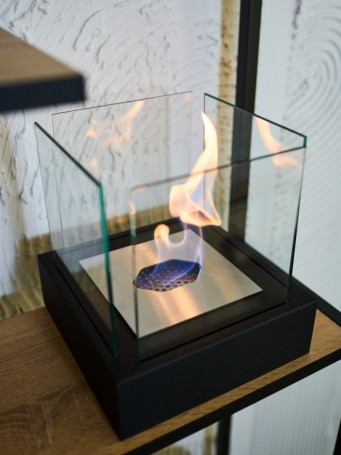 Биокамин Quant metall черный (ZeFire)