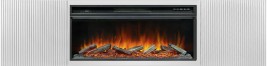 Каминокомплект Портал-тумба Sanremo (Разборный) - Бьянко белый с очагом Vision 42 LOG LED