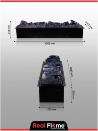 Электроочаг RealFlame 3D Cassette 1000