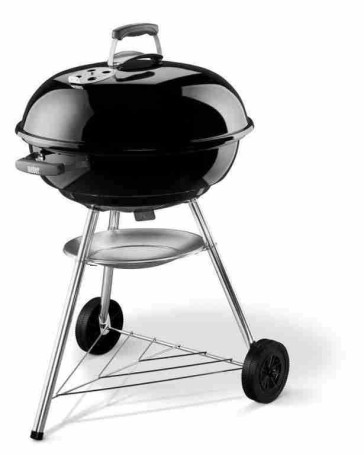 Угольный гриль WEBER Compact Kettle 57 см черный
