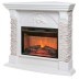 Электрокамин RealFlame Athena Corner GR белый с очагом Irvine 24