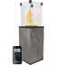 Нагреватель газовый PATIO/MINI/G31/37MBAR/Q/N/P/G - NATURALI PIETRA GREY, пульт