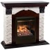 Электрокамин RealFlame Dublin Lux AO античный дуб с очагом 3D Olympic