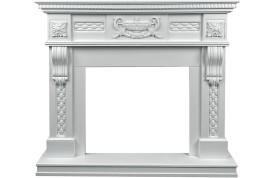 Портал Dimplex Corsica - Матовый белый (Ширина 1100)